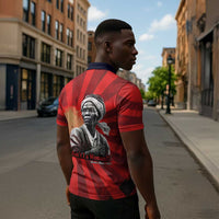 Sojourner Truth Zipper Polo Shirt Ain’t I a Woman - Akron 1851 Speech Tribute Design - Wonder Print Shop