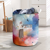 Sojourner Truth Laundry Basket I Sell the Shadow - Abolitionist Legacy Watercolor Design - Wonder Print Shop
