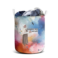 Sojourner Truth Laundry Basket I Sell the Shadow - Abolitionist Legacy Watercolor Design - Wonder Print Shop