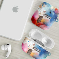 Sojourner Truth AirPods Case I Sell the Shadow - Abolitionist Legacy Watercolor Design - Wonder Print Shop