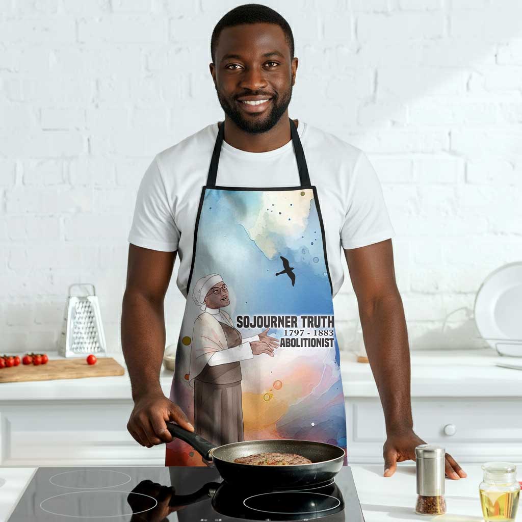 Sojourner Truth Apron I Sell the Shadow - Abolitionist Legacy Watercolor Design - Wonder Print Shop