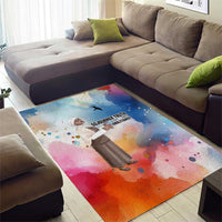Sojourner Truth Area Rug I Sell the Shadow - Abolitionist Legacy Watercolor Design - Wonder Print Shop