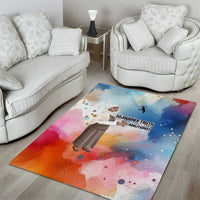 Sojourner Truth Area Rug I Sell the Shadow - Abolitionist Legacy Watercolor Design - Wonder Print Shop