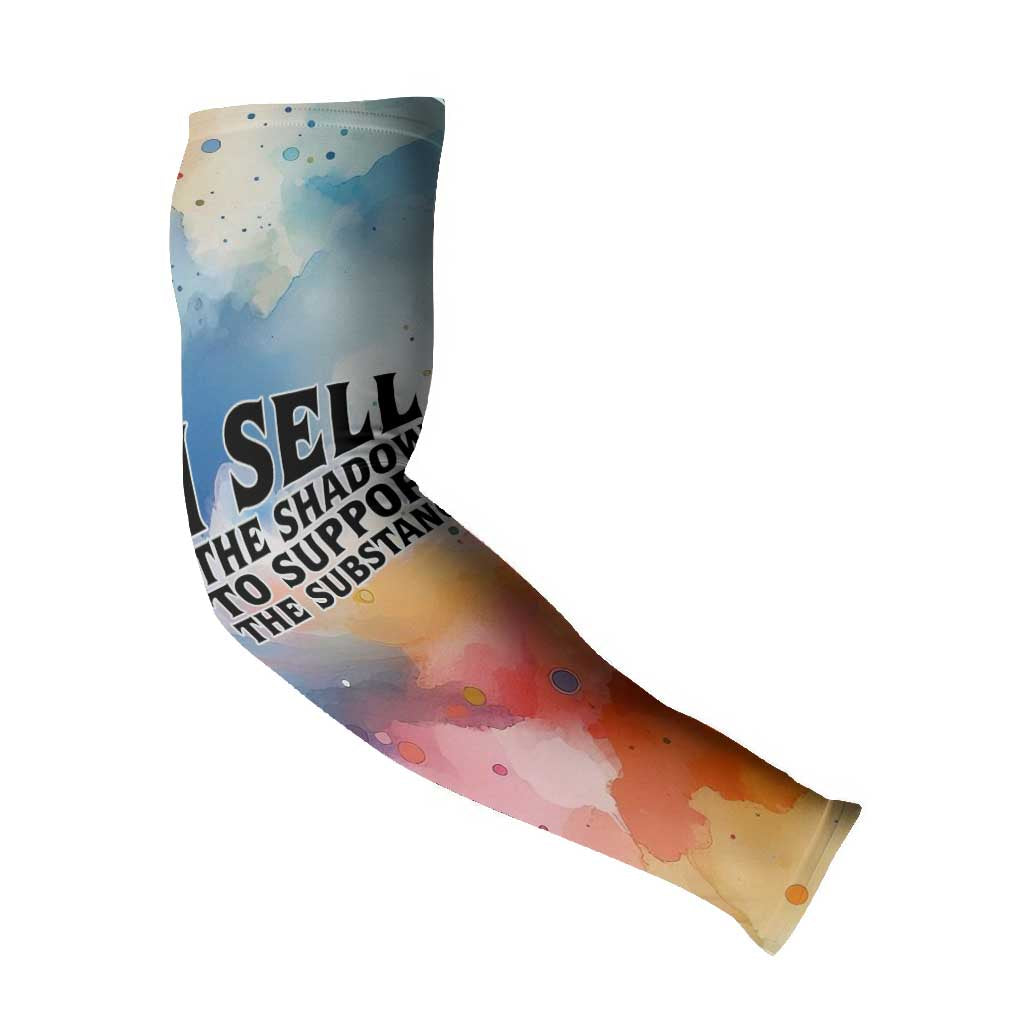 Sojourner Truth Arm Sleeves I Sell the Shadow - Abolitionist Legacy Watercolor Design - Wonder Print Shop