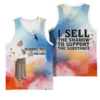 Sojourner Truth Basketball Jersey I Sell the Shadow - Abolitionist Legacy Watercolor Design - Wonder Print Shop