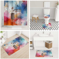 Sojourner Truth Bathroom Set I Sell the Shadow - Abolitionist Legacy Watercolor Design - Wonder Print Shop