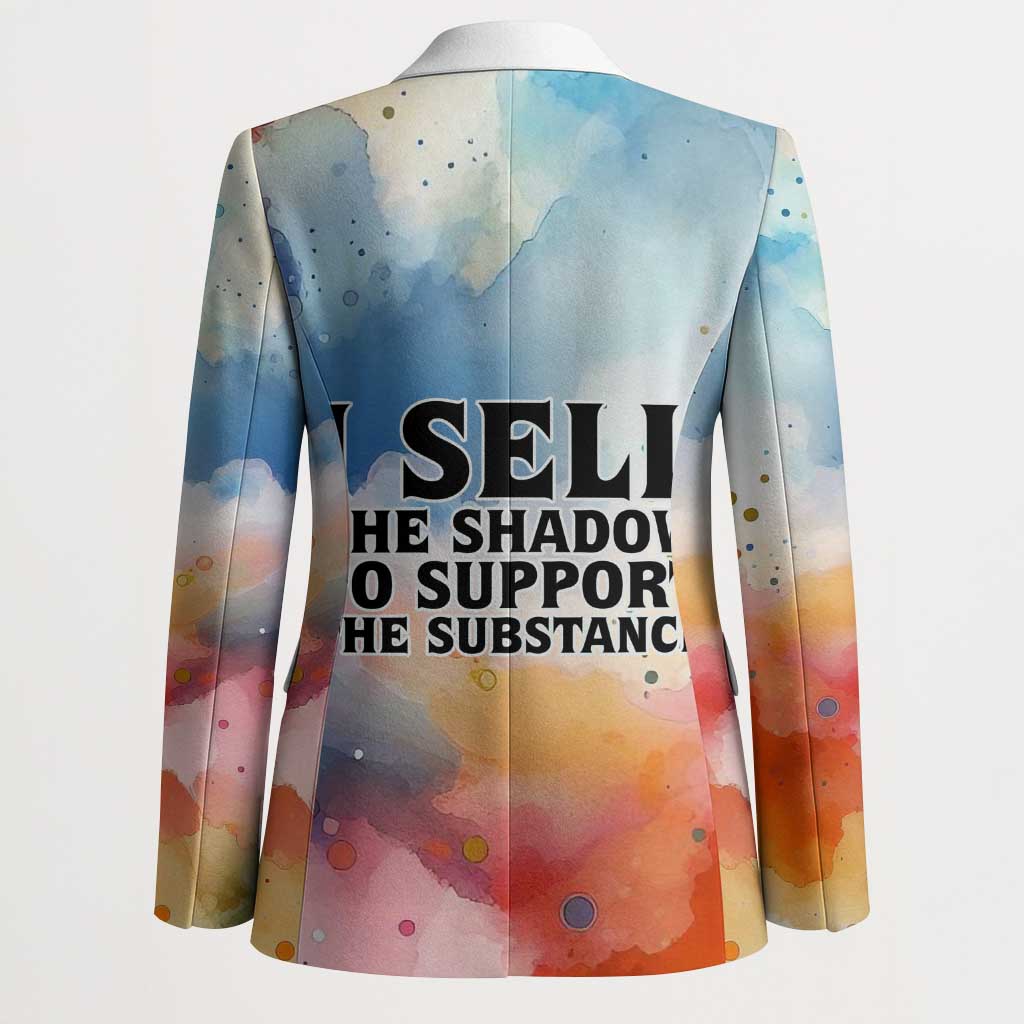 Sojourner Truth Blazer I Sell the Shadow - Abolitionist Legacy Watercolor Design - Wonder Print Shop
