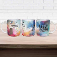 Sojourner Truth Ceramic Mug I Sell the Shadow - Abolitionist Legacy Watercolor Design - Wonder Print Shop