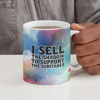Sojourner Truth Ceramic Mug I Sell the Shadow - Abolitionist Legacy Watercolor Design - Wonder Print Shop