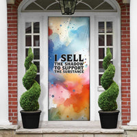 Sojourner Truth Door Cover I Sell the Shadow - Abolitionist Legacy Watercolor Design - Wonder Print Shop