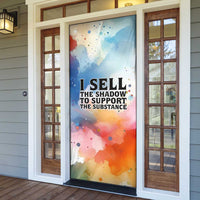 Sojourner Truth Door Cover I Sell the Shadow - Abolitionist Legacy Watercolor Design - Wonder Print Shop