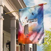 Sojourner Truth Garden Flag I Sell the Shadow - Abolitionist Legacy Watercolor Design - Wonder Print Shop