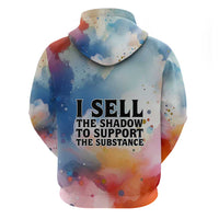 Sojourner Truth Hoodie I Sell the Shadow - Abolitionist Legacy Watercolor Design - Wonder Print Shop
