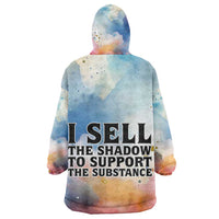 Sojourner Truth Kid Wearable Blanket Hoodie I Sell the Shadow - Abolitionist Legacy Watercolor Design - Wonder Print Shop