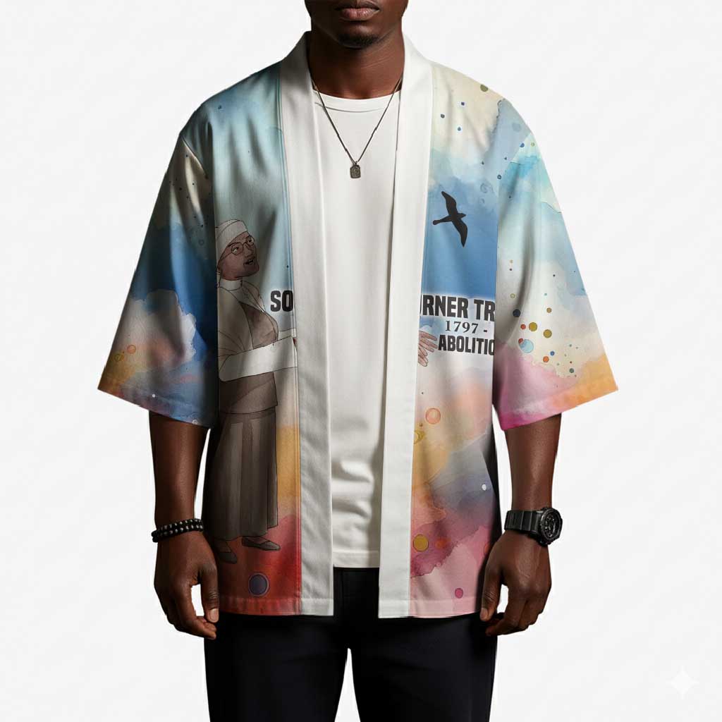 Sojourner Truth Kimono I Sell the Shadow - Abolitionist Legacy Watercolor Design - Wonder Print Shop