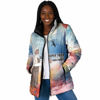 Sojourner Truth Padded Jacket I Sell the Shadow - Abolitionist Legacy Watercolor Design - Wonder Print Shop