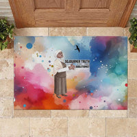 Sojourner Truth Rubber Doormat I Sell the Shadow - Abolitionist Legacy Watercolor Design - Wonder Print Shop