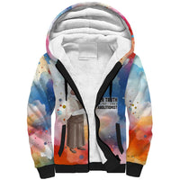 Sojourner Truth Sherpa Hoodie I Sell the Shadow - Abolitionist Legacy Watercolor Design - Wonder Print Shop