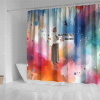 Sojourner Truth Shower Curtain I Sell the Shadow - Abolitionist Legacy Watercolor Design - Wonder Print Shop