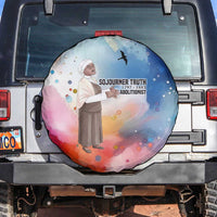 Sojourner Truth Spare Tire Cover I Sell the Shadow - Abolitionist Legacy Watercolor Design - Wonder Print Shop