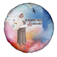 Sojourner Truth Spare Tire Cover I Sell the Shadow - Abolitionist Legacy Watercolor Design - Wonder Print Shop