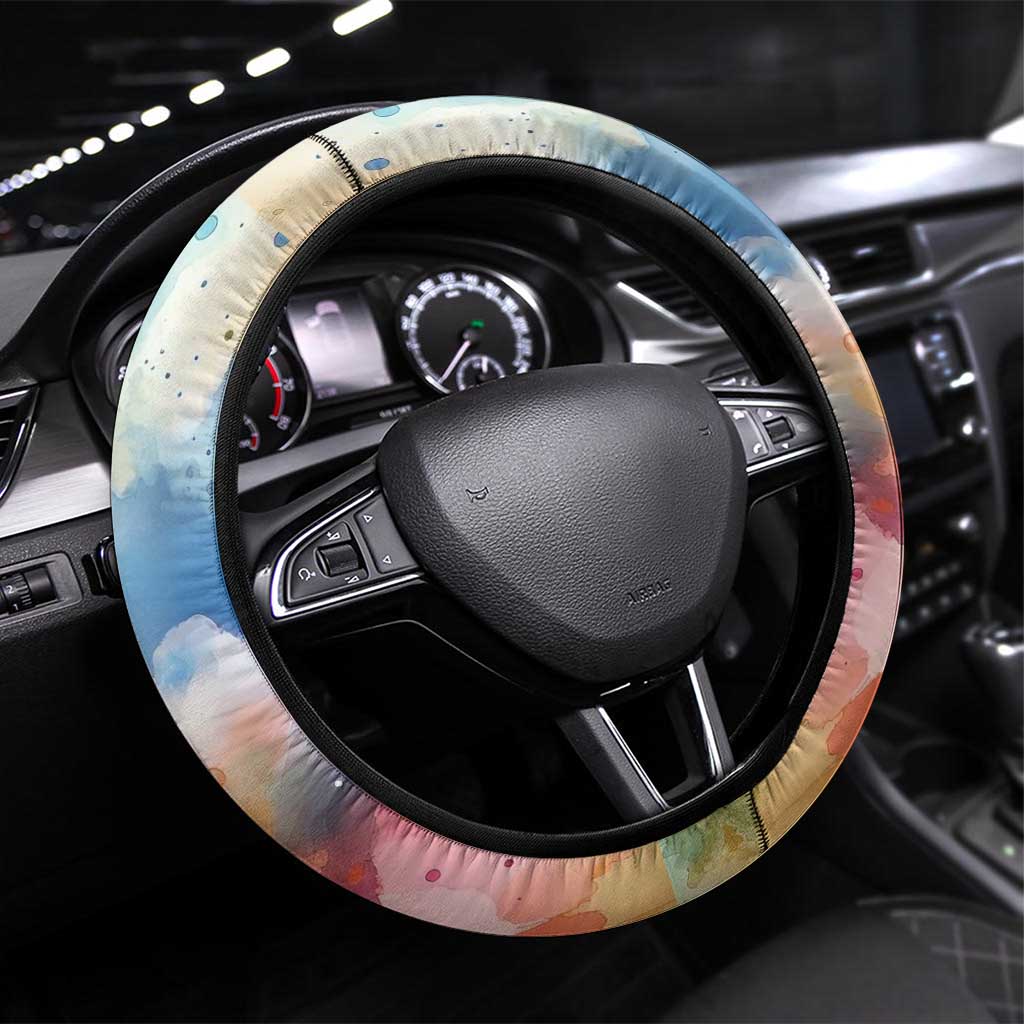 Sojourner Truth Steering Wheel Cover I Sell the Shadow - Abolitionist Legacy Watercolor Design - Wonder Print Shop