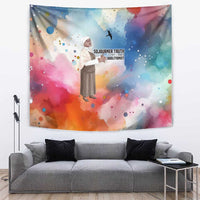 Sojourner Truth Tapestry I Sell the Shadow - Abolitionist Legacy Watercolor Design - Wonder Print Shop