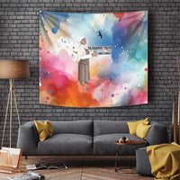 Sojourner Truth Tapestry I Sell the Shadow - Abolitionist Legacy Watercolor Design - Wonder Print Shop