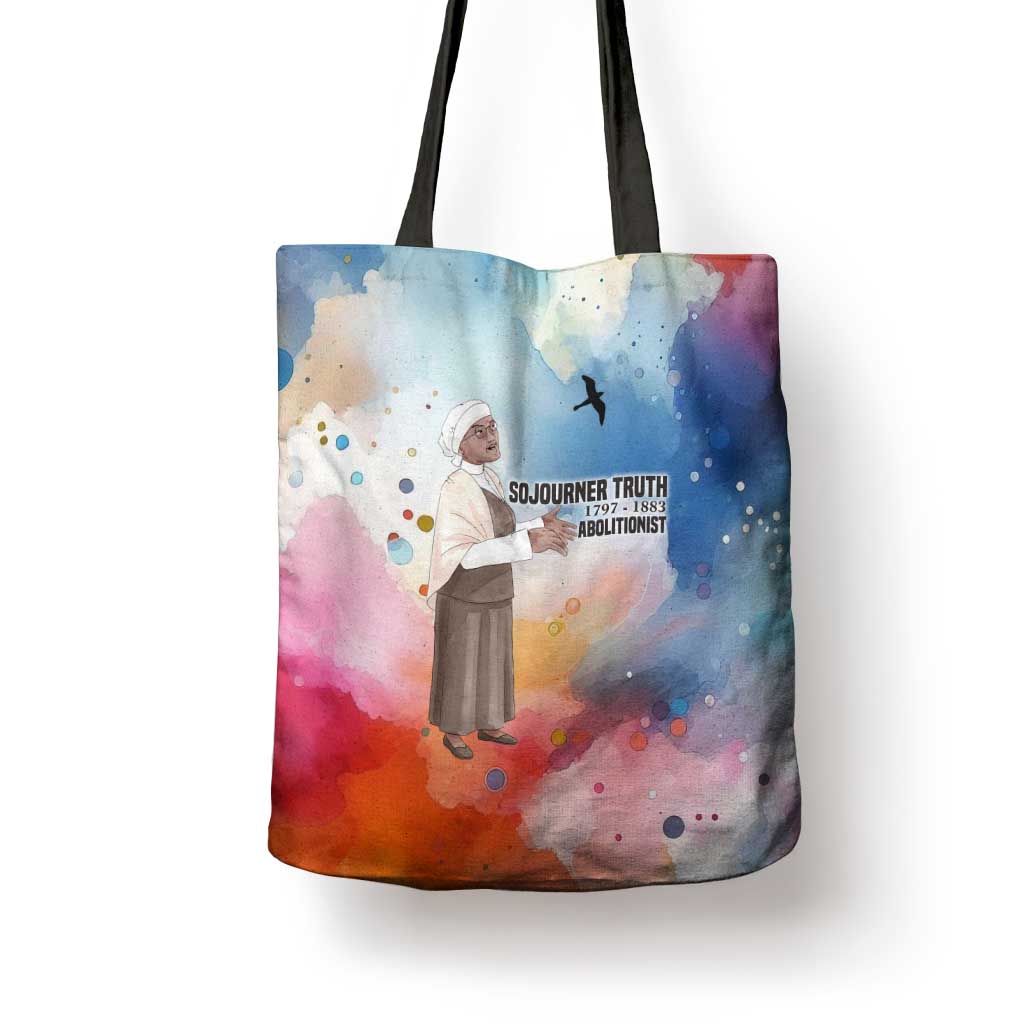 Sojourner Truth Tote Bag I Sell the Shadow - Abolitionist Legacy Watercolor Design - Wonder Print Shop