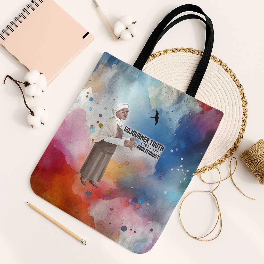 Sojourner Truth Tote Bag I Sell the Shadow - Abolitionist Legacy Watercolor Design - Wonder Print Shop