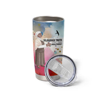 Sojourner Truth Tumbler Cup I Sell the Shadow - Abolitionist Legacy Watercolor Design - Wonder Print Shop