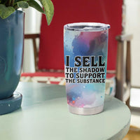Sojourner Truth Tumbler Cup I Sell the Shadow - Abolitionist Legacy Watercolor Design - Wonder Print Shop