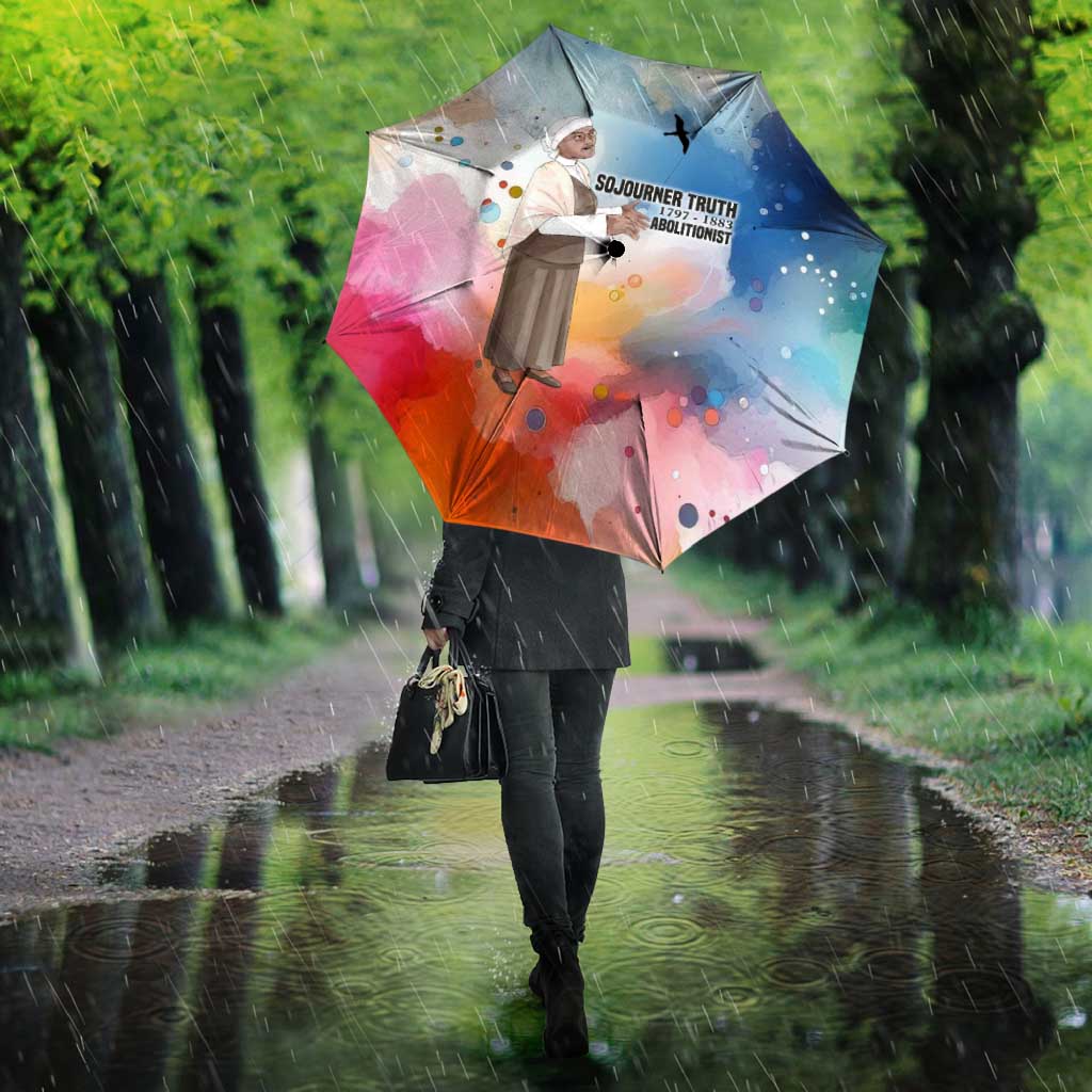 Sojourner Truth Umbrella I Sell the Shadow - Abolitionist Legacy Watercolor Design - Wonder Print Shop