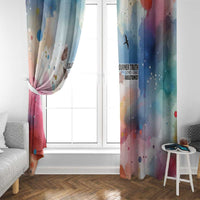 Sojourner Truth Window Curtain I Sell the Shadow - Abolitionist Legacy Watercolor Design - Wonder Print Shop