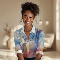 Sojourner Truth Women Casual Shirt I Sell the Shadow - Abolitionist Legacy Watercolor Design - Wonder Print Shop