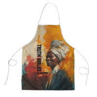 Sojourner Truth Apron Truth Walks - Bold Portrait and Empowerment Design - Wonder Print Shop