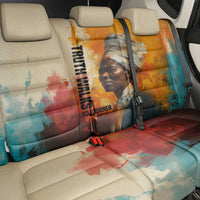 Sojourner Truth Back Car Seat Cover Truth Walks - Bold Portrait and Empowerment Design - Wonder Print Shop