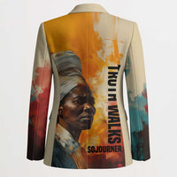 Sojourner Truth Blazer Truth Walks - Bold Portrait and Empowerment Design - Wonder Print Shop