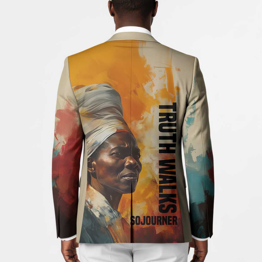 Sojourner Truth Blazer Truth Walks - Bold Portrait and Empowerment Design - Wonder Print Shop