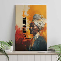 Sojourner Truth Canvas Wall Art Truth Walks - Bold Portrait and Empowerment Design - Wonder Print Shop