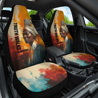 Sojourner Truth Car Seat Cover Truth Walks - Bold Portrait and Empowerment Design - Wonder Print Shop