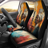 Sojourner Truth Car Seat Cover Truth Walks - Bold Portrait and Empowerment Design - Wonder Print Shop