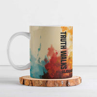 Sojourner Truth Ceramic Mug Truth Walks - Bold Portrait and Empowerment Design - Wonder Print Shop