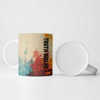 Sojourner Truth Ceramic Mug Truth Walks - Bold Portrait and Empowerment Design - Wonder Print Shop