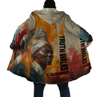 Sojourner Truth Cloak Truth Walks - Bold Portrait and Empowerment Design - Wonder Print Shop