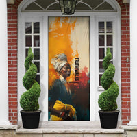 Sojourner Truth Door Cover Truth Walks - Bold Portrait and Empowerment Design - Wonder Print Shop