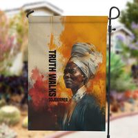 Sojourner Truth Garden Flag Truth Walks - Bold Portrait and Empowerment Design - Wonder Print Shop