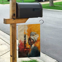 Sojourner Truth Garden Flag Truth Walks - Bold Portrait and Empowerment Design - Wonder Print Shop