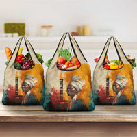 Sojourner Truth Grocery Bag Truth Walks - Bold Portrait and Empowerment Design - Wonder Print Shop
