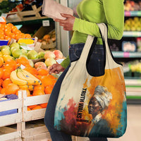 Sojourner Truth Grocery Bag Truth Walks - Bold Portrait and Empowerment Design - Wonder Print Shop